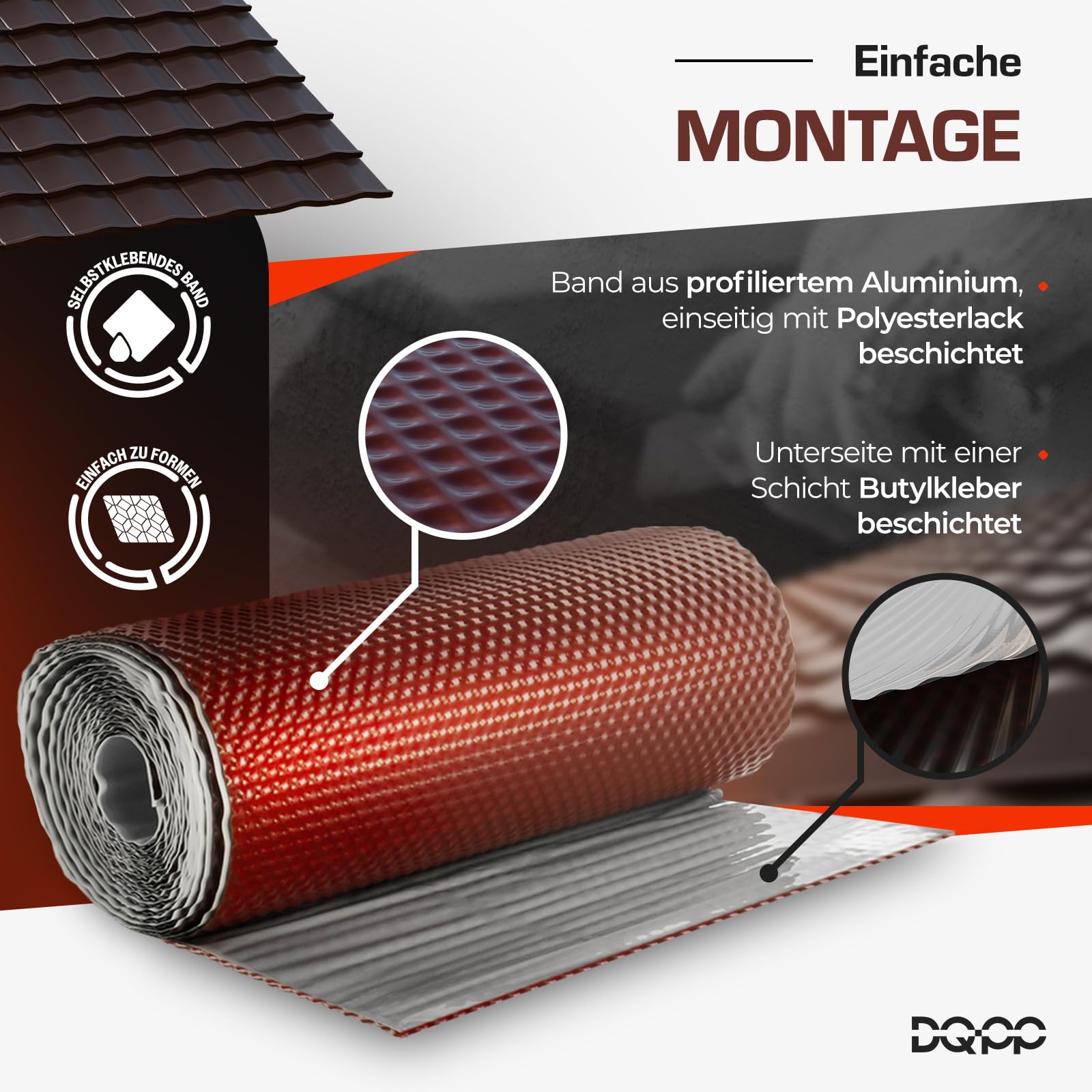 SCHOORSTEENAANSLUITBAND FLEX 3D | Lengte 5m | Breedte 300mm SCHOORSTEENAANSLUITBAND FLEX 3D | Lengte 5m | Breedte 300mm