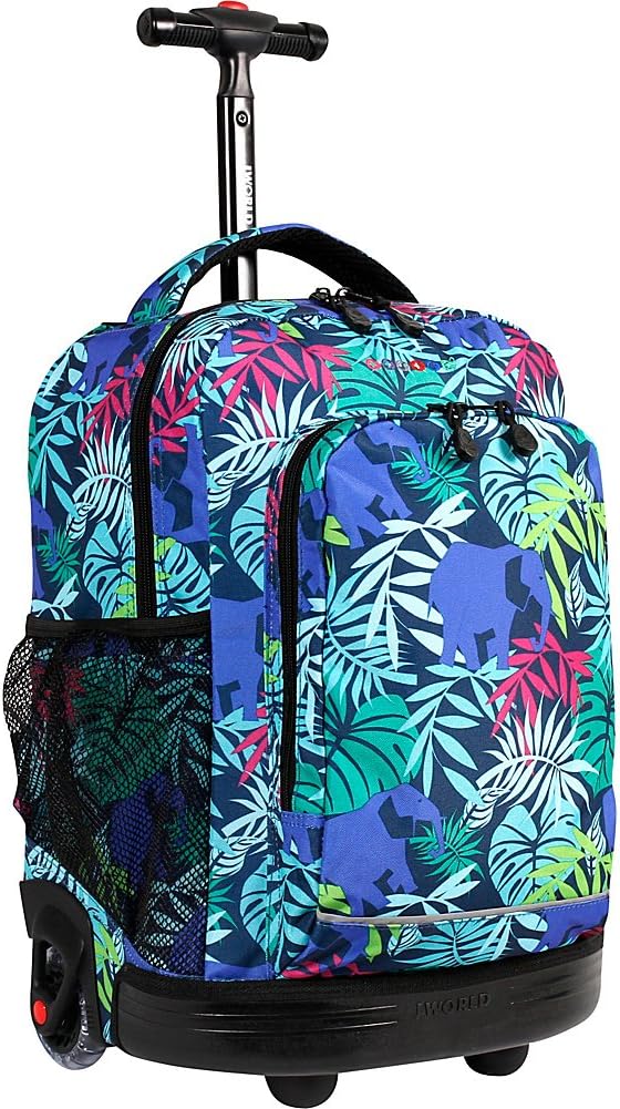 Sunny Rolling Backpack for Kids and Adults, Savanna, One Size