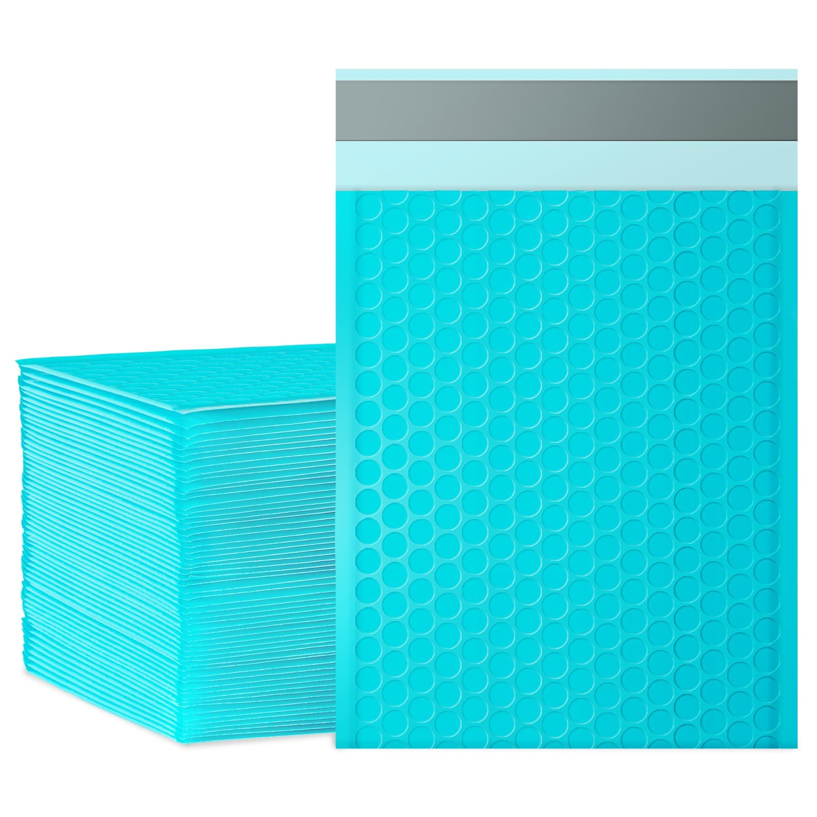 packbabol Bubble Mailers, 6x9 Inch Padded Bubble Mailers Pack of 50 Bubble Envelopes Opaque Self Seal Adhesive Waterproof Bags for Shipping and