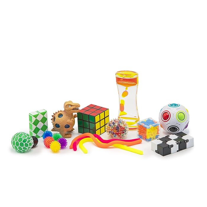 Buy Sensory Fidget Toys Set 17 Pop It Fidget Toys for Classroom