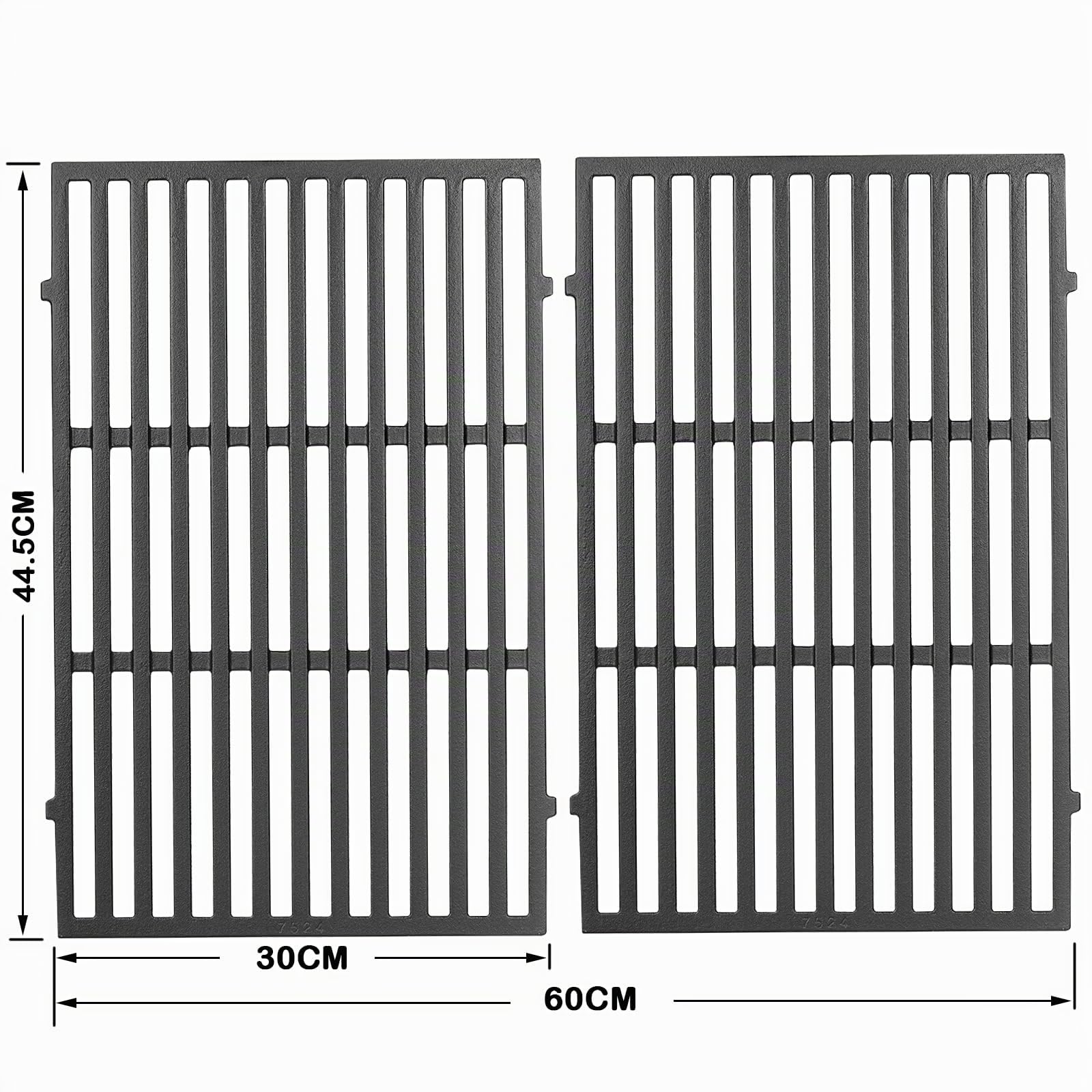 Grille de Cuisson pour Weber Spirit 300 Series 310 E310 320 S310 S320 (boutons de commande avant) pièces de rechange en fonte pour Genesis 1000-5000 Silver Gold
