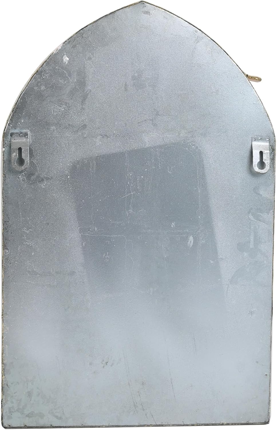 BIG FORTUNE Wall Mount Mailbox for House Outside Vintage Metal Door Mailbox Antique Style Nostalgic Charm Home Decor Garden Vintage English Cottage Decor (Pink)