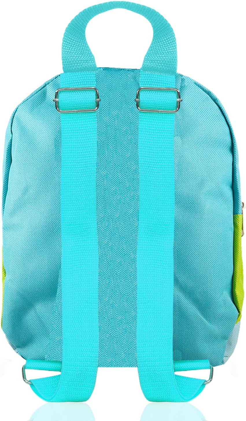 WARNER BROS Scooby Doo Mini Backpack - 10" Iconic Woven Small Backpack with Front Pocket and Bottle Bundle | Adjusts to Fit Kids, Toddlers, Teens, Adults, Boys, Girls