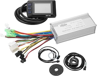 Changor Electric Bike Conversion Kit, Good Heat Dissipation 36V 48V Controller Display Good Toughness Real Time for Electric Vehicle