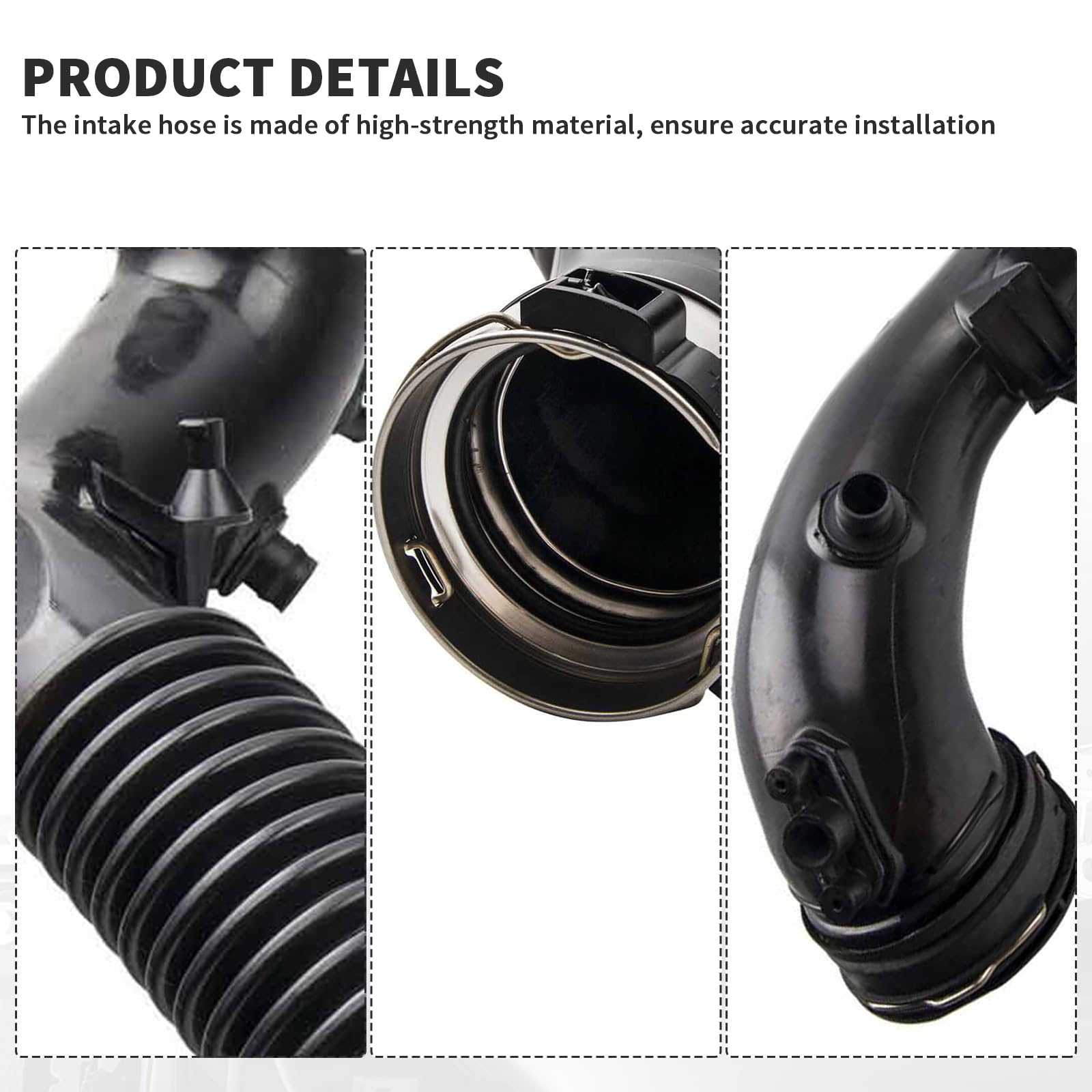 Amazon.com: YINAVAGAD 13717604033 Intercooler Hose with Sensor Air
