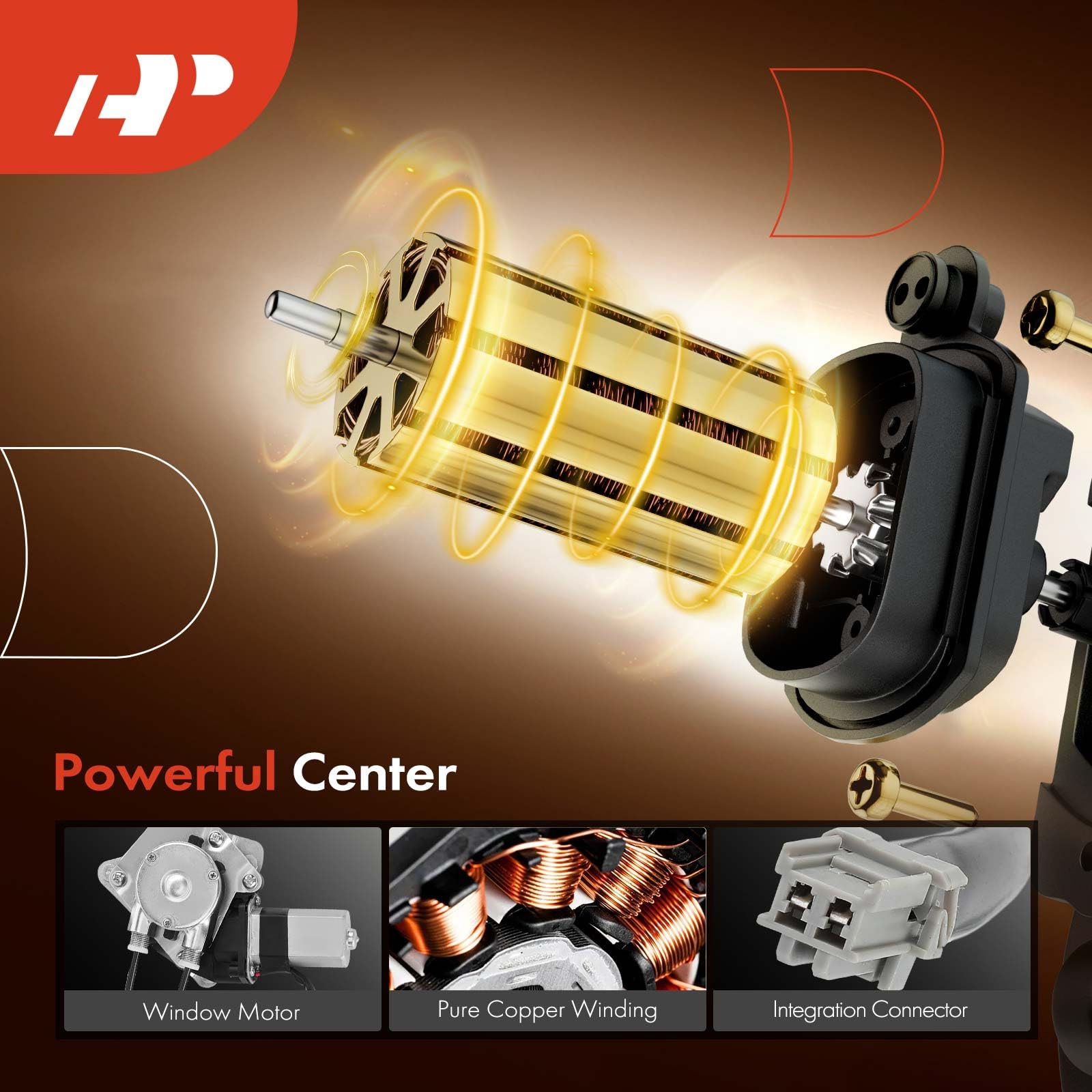 Amazon.co.jp: A-Premium パワーウィンドウレギュレーター モーター