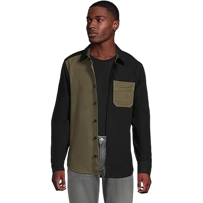 Мужская рубашка L.L.Bean Signature 1933 Chamois Cloth Shirt Long- Sleeve Mixed Media Regular