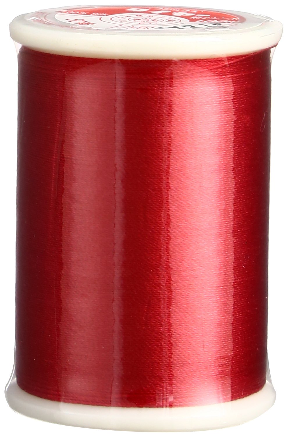 Superior Threads Tire Silk #50 3-Ply 50-Weight High Sheen Silk Embroidery Quilting Sewing Thread - 109 Yard Spool (#155 Chinese Red)