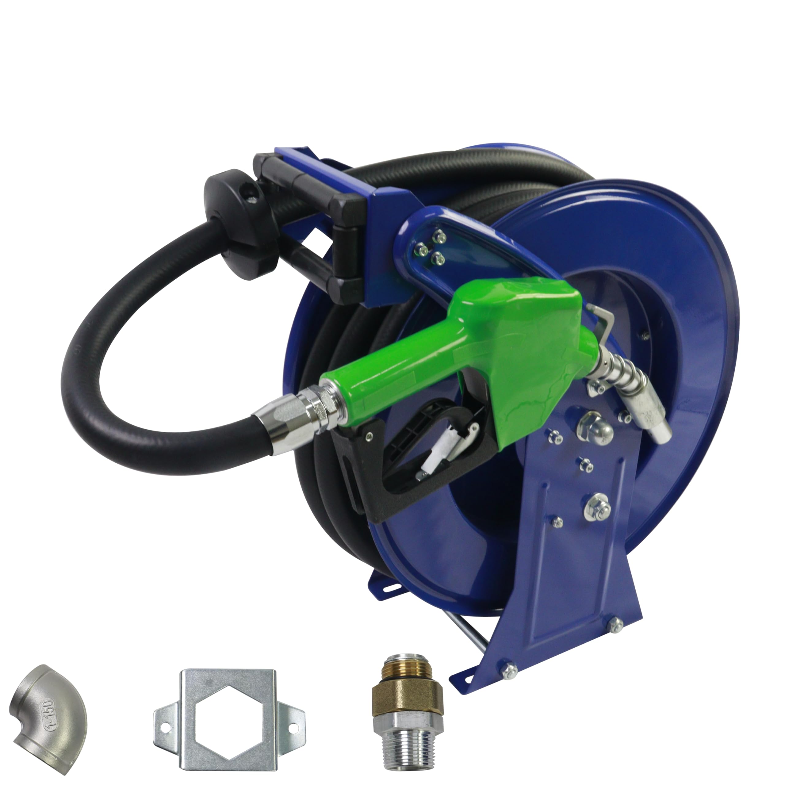 GIAYOGO Fuel Hose Reel,Fuel nozzle,Fuel Hose Swivel,3/4