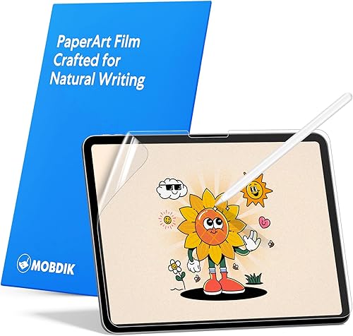 Miniatura 14 de MOBDIK Paquete de 2 protectores de pantalla Paperfeel compatibles con iPad Pro 11 (2022, 2021, 2020 y 2018), iPad Air 5ª y Air de 4ª