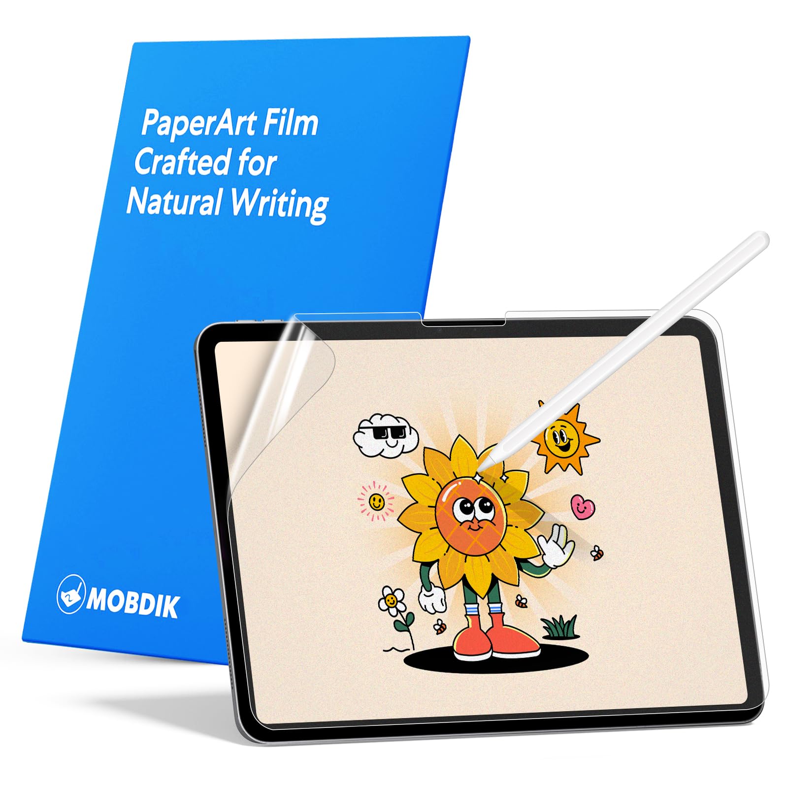 2 Pack Paper Nano Screen Protector Compatible with iPad Air 13 M4 / M3 / M2 (2026/2025/2024) & iPad Pro 13 M5 / M4 (2025/2024), New Version Crafted for Natural Writing, Less Reflection