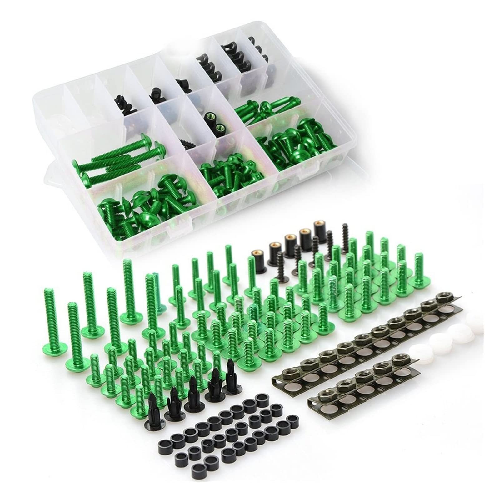 Kit Viti E Bulloni Per Kawasaki ZX10R 2004-2016 - Alluminio, Color Arancione, Per Carenatura E Parafango - Foto 11