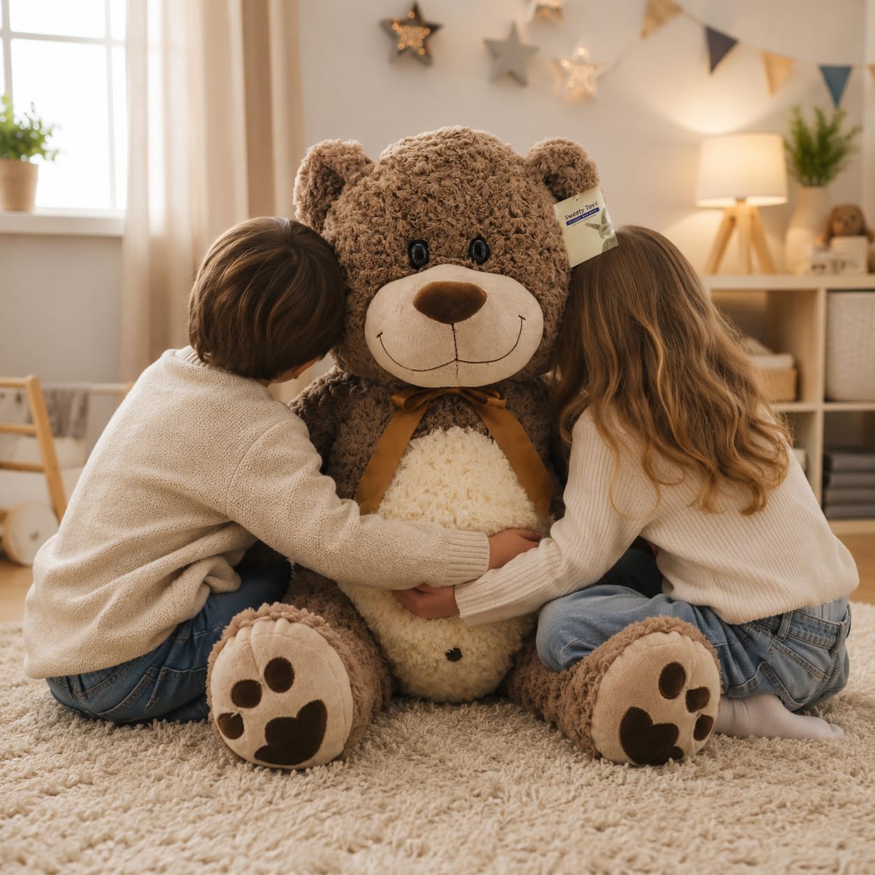Sweety Toys 3785 XXL Riesen Teddy Teddybär Willi 90 cm