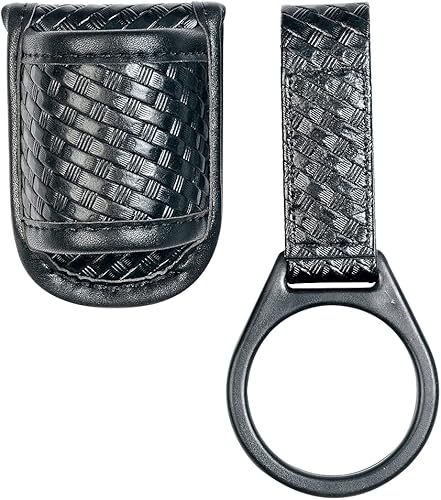 Vista 15 de TAFTACFR Soporte compacto para linterna (parte superior abierta) + soporte de correa de anillo de linterna para sostener Mag Lite y otras linternas