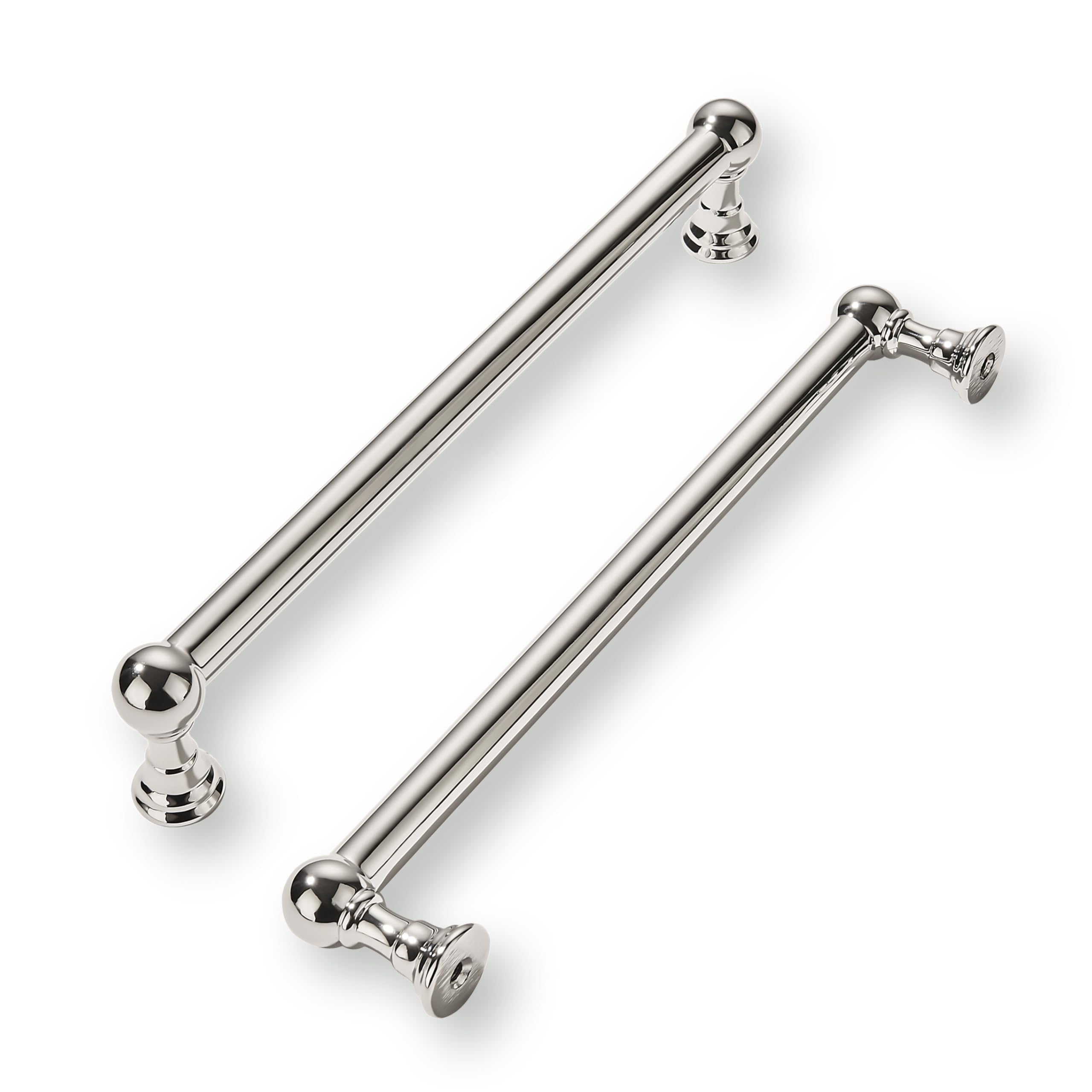 KHTUMEWARE 1 Pack 3-3/4 Inch Hole Center Unlacquered Brass Cabinet Pulls 100%-Solid-Brass Heavy Duty Solid Cabinet Handles cabinets Dressers Kitchens Handles Bathroom cabinets image