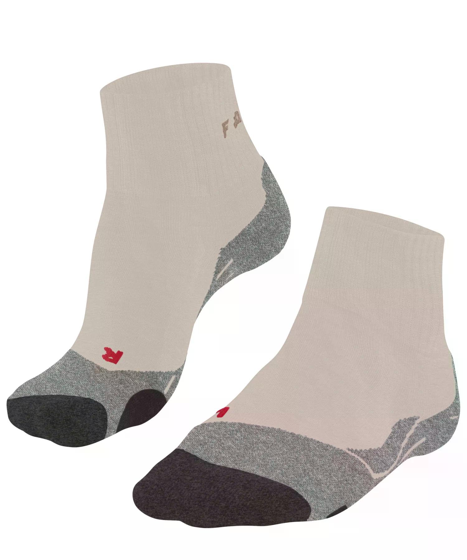FALKE femme TK2 Short chaussettes de randonnée rembourrage moyen anti-ampoule chaudes courtes respirantes séchage rapide régulation climatique anti-odeur laine fil fonctionnel 1 paire