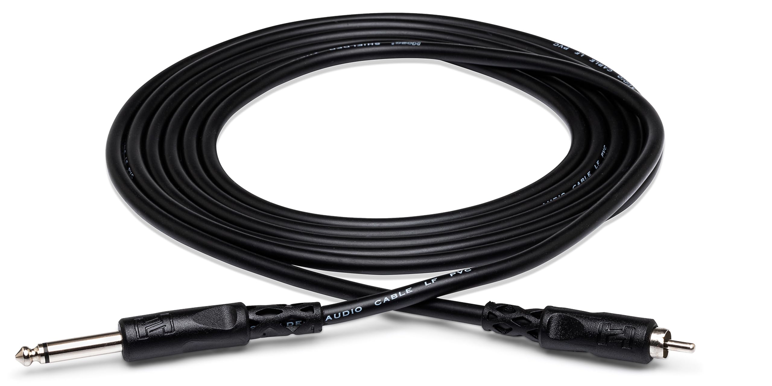 Hosa CPR-115 cable no balanceado 1/4 TS a RCA para audio analógico 7