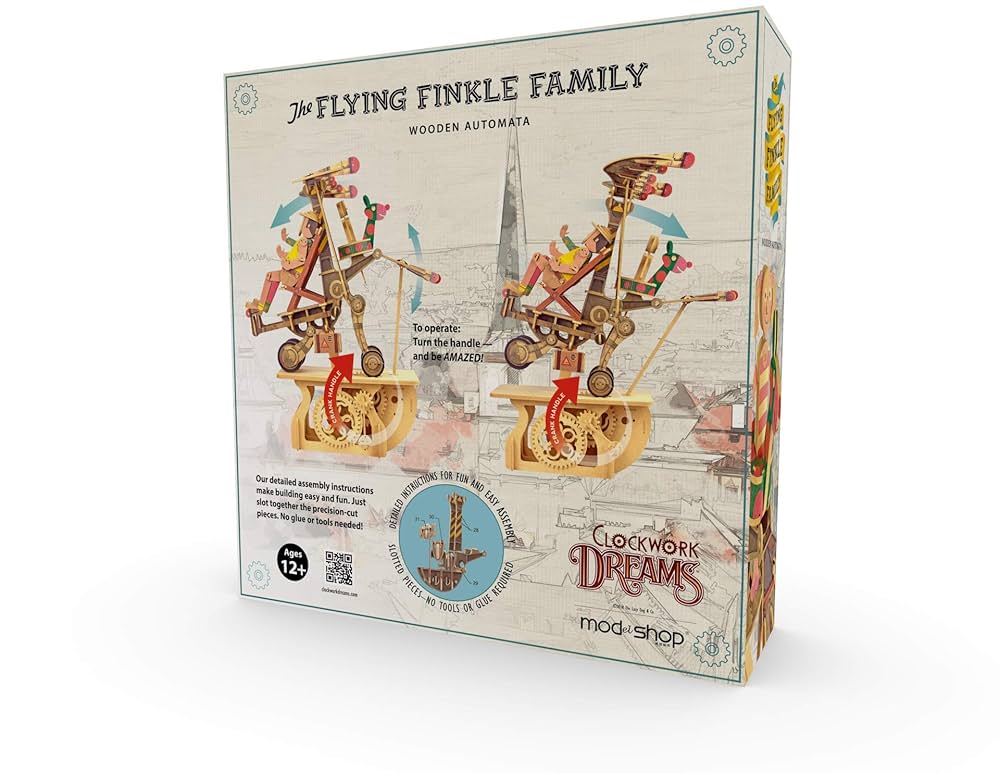 Clockwork Dreams Automata Kit, Storybook Series, The Flying