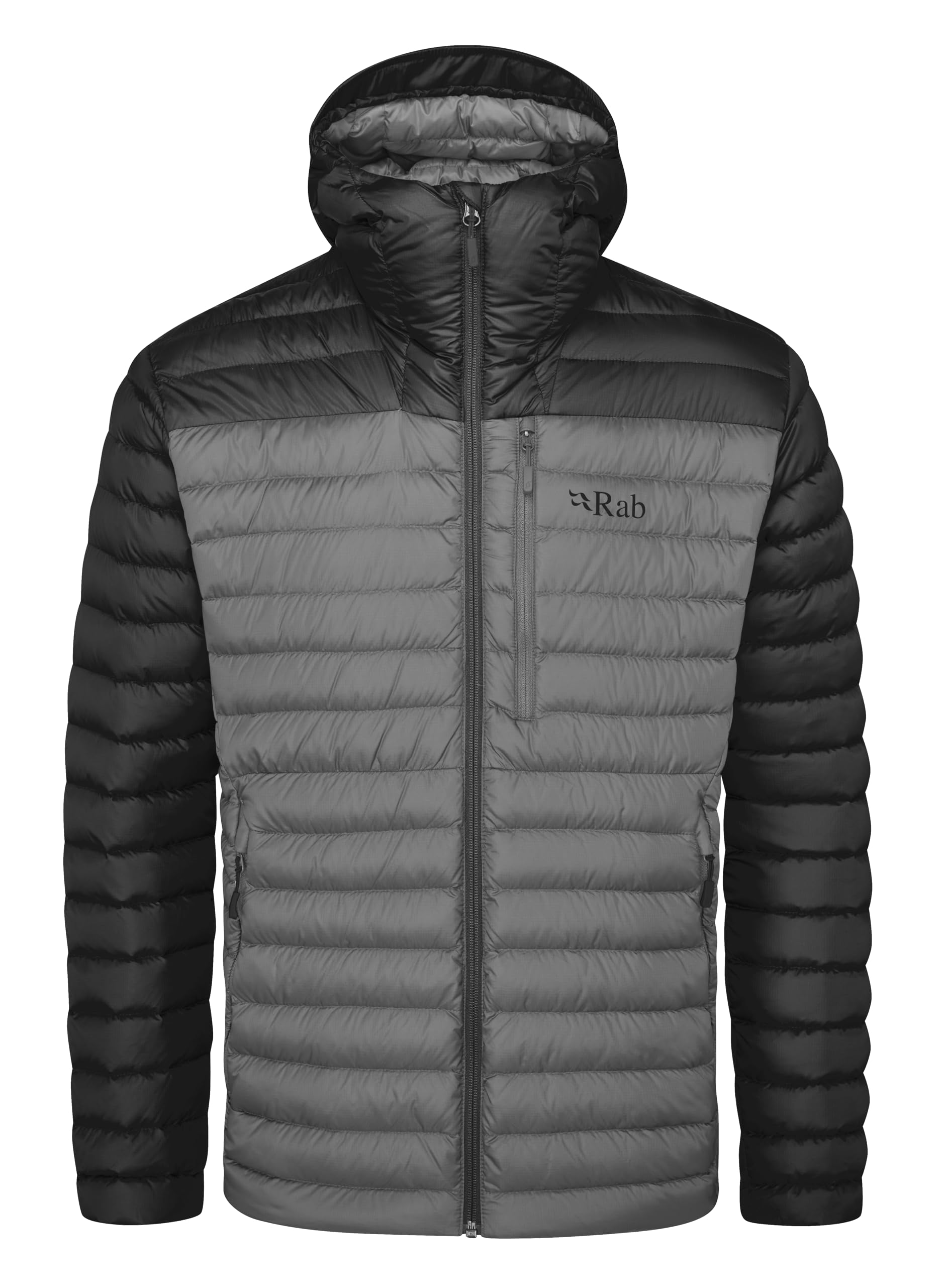 Rab Men's Noir Rab's Microlight Alpine Hooded Puffer