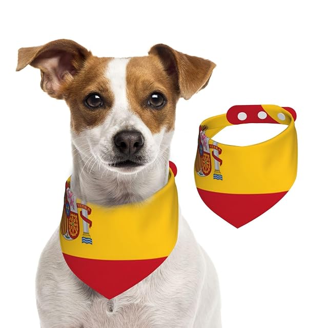 Bandanas con Bandera Española para Perros