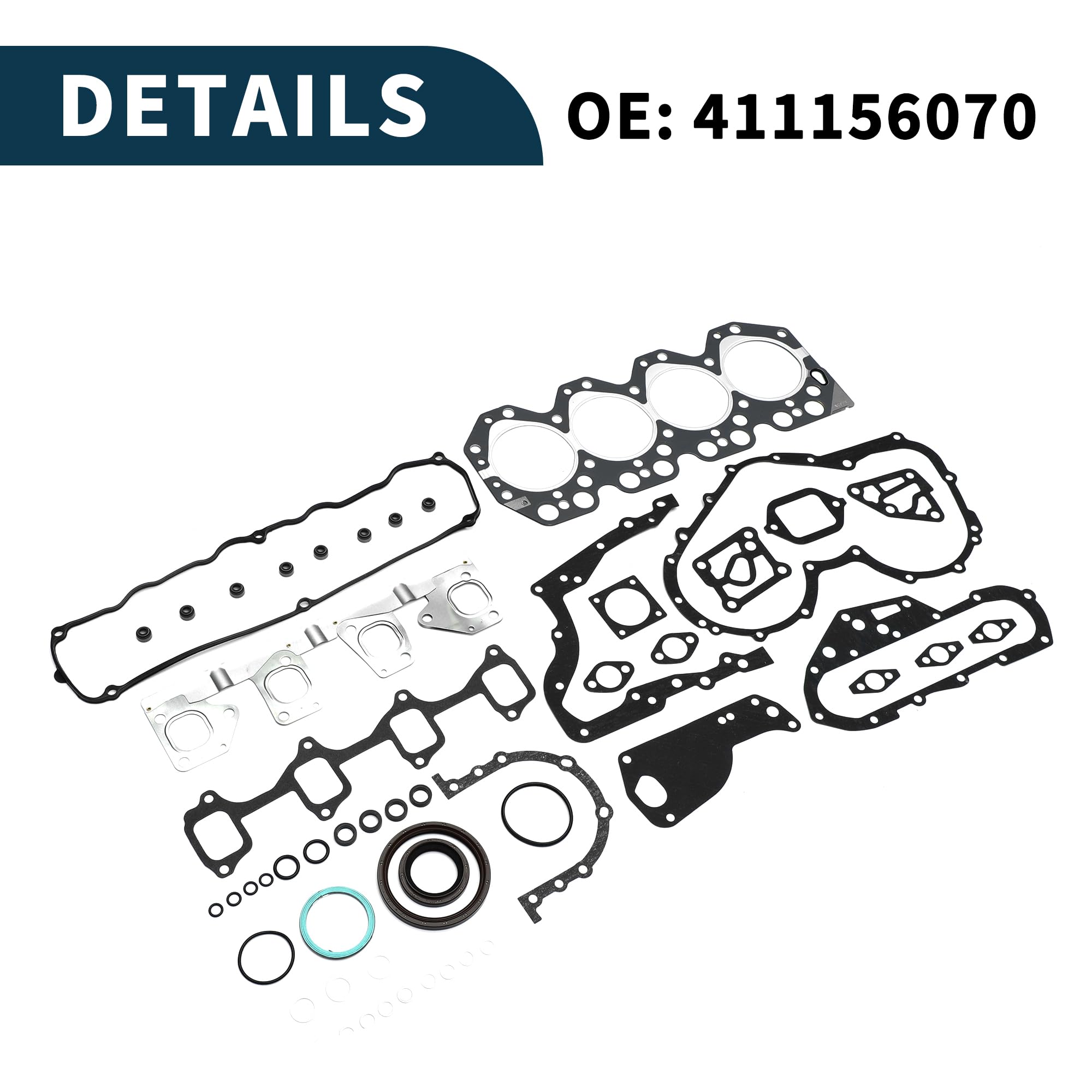 Kit De Junta De Culata Para Toyota 14B Sello De Eficiencia 1pc