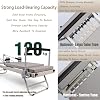 Foldable Reformer Pates Machine for Home Fitness Workout - Up to 300 lbs Personal Cardio Fitness Equipment - Pilates Exercise Equipment