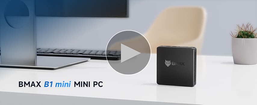 BMAX B1 MINI ミニPC 8GB/128GB　格安ミニPC Amazon.com: Bmax Mini PC B1 Pro 8GB LPDDR4/128GB eMMC