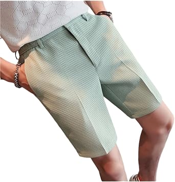 Banana Bucket Mens Corduroy Shorts Casual Elastic Waist Drawstring Lightweight Daily Wear Shorts