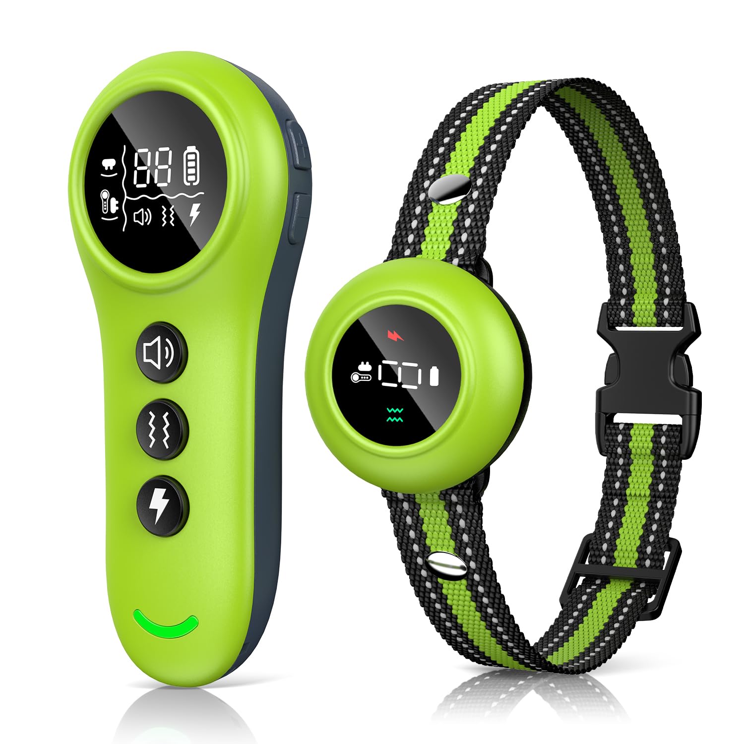 XDX 2-in-1 Dog Shock Collar & Bark Collar