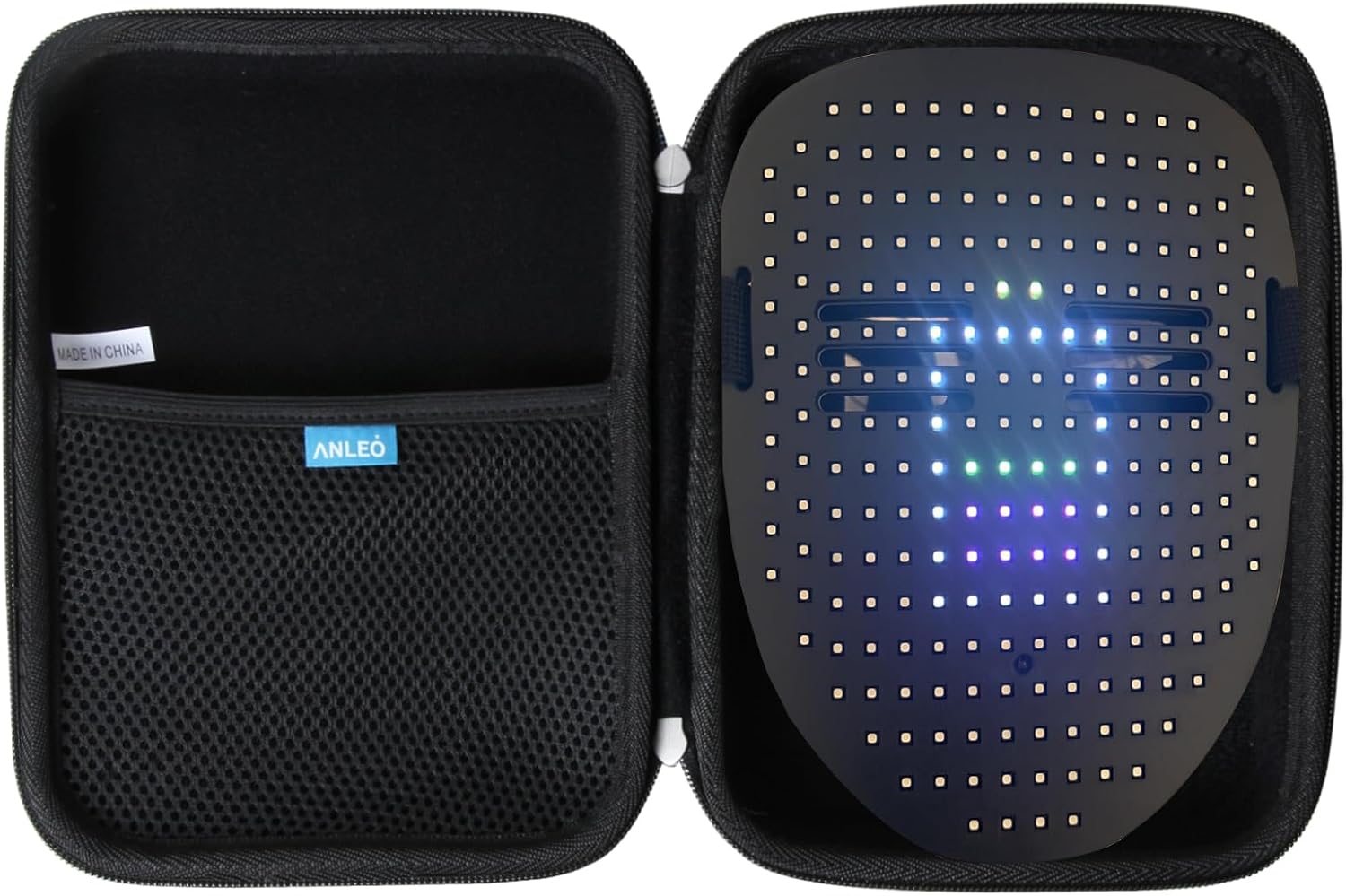Anleo Hard Travel Case for Mr.Pang/Depointer Life/MEGOO LED Mask Light up Masks (Only Case)