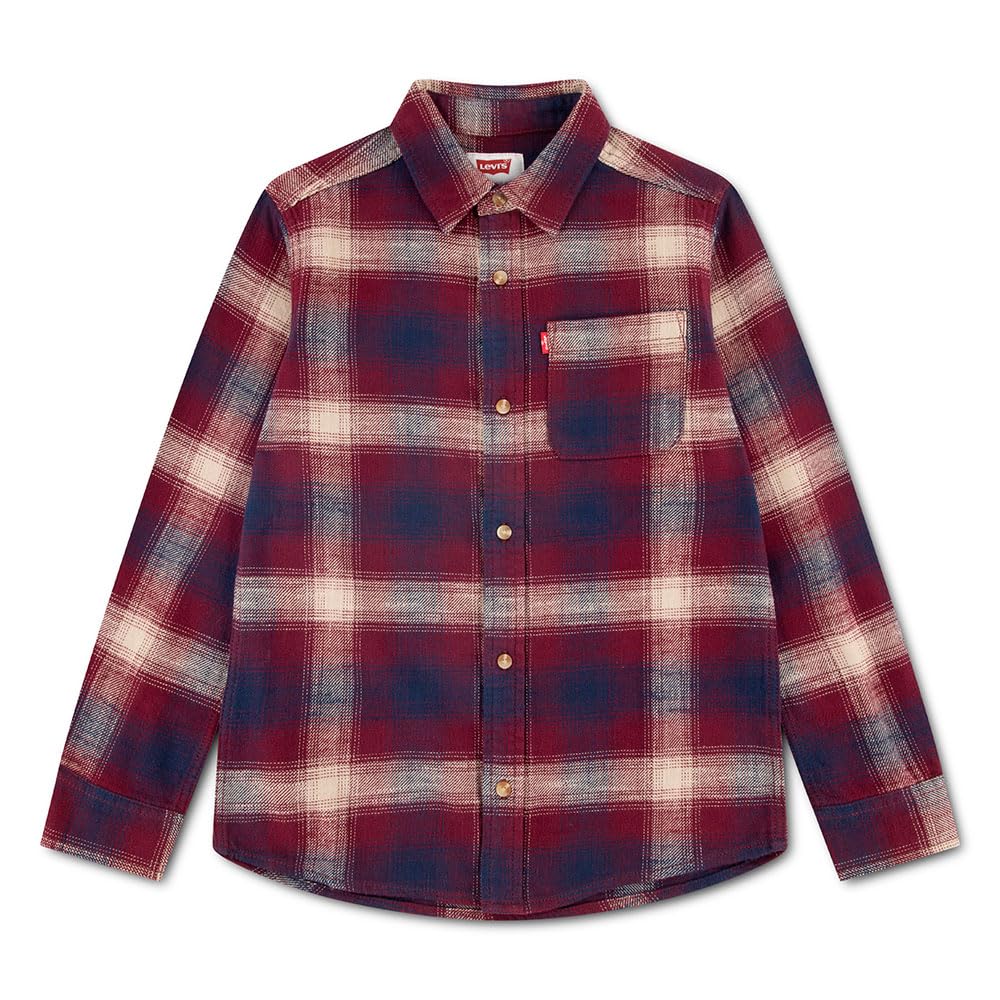 Levi´s ® Shadow Plaid Long Sleeve Shirt 16 Years