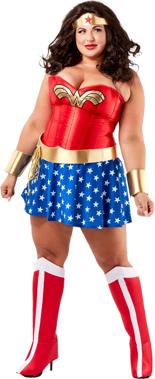 Charades womens Dc Comics Wonder Woman Costume - Image 4