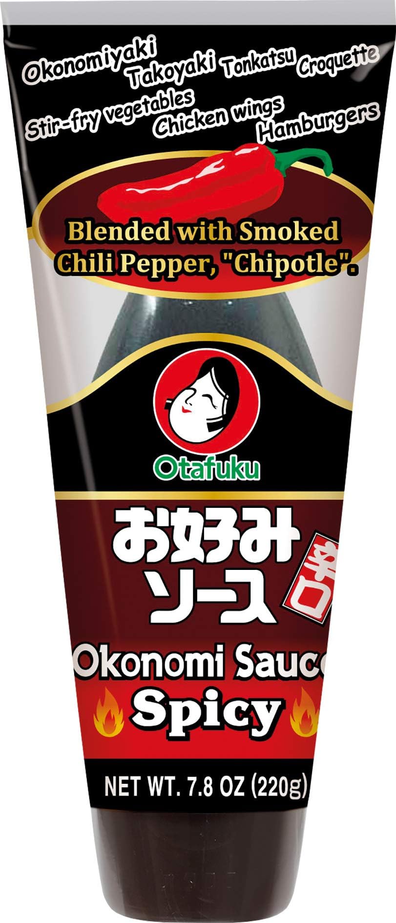 Otafukku Okonomi Sauce - Spicy 220g