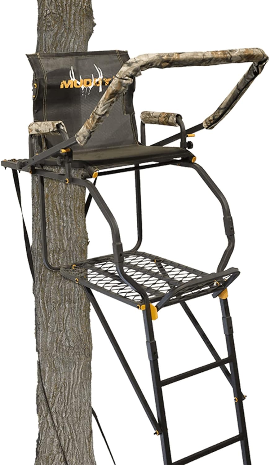 1-Person Huntsman Deluxe Steel Ladder Tree Stand