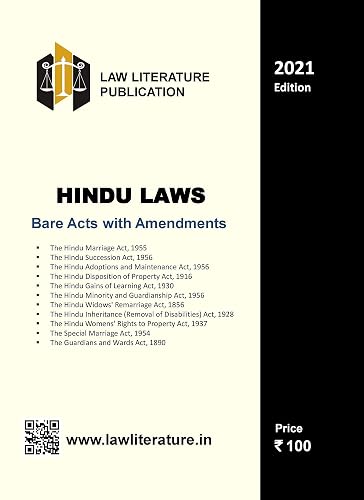 Hindu Laws Bare Acts Collection 2021 Edition