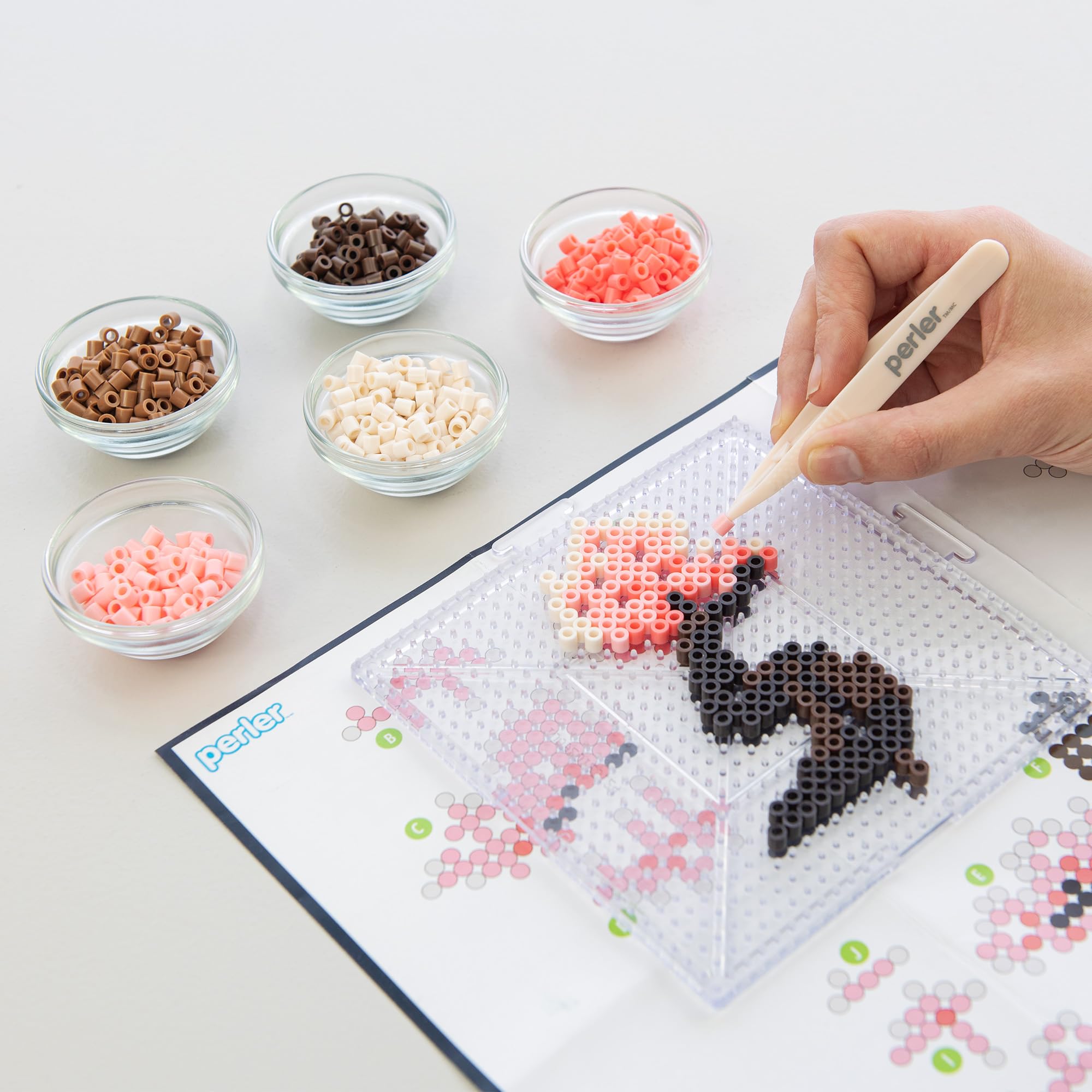 Perler 80-57232 Cherry Blossom Bonsai 3D Fused Bead Craft Activity