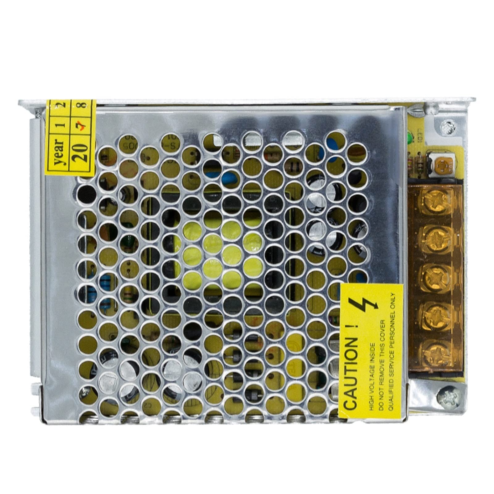 Transformateur d'éclairage AC110V-220V à DC 12V 24V Adaptateur d'alimentation 3A 5A 10A LED Strip Switch Driver(Color:24v 3a)