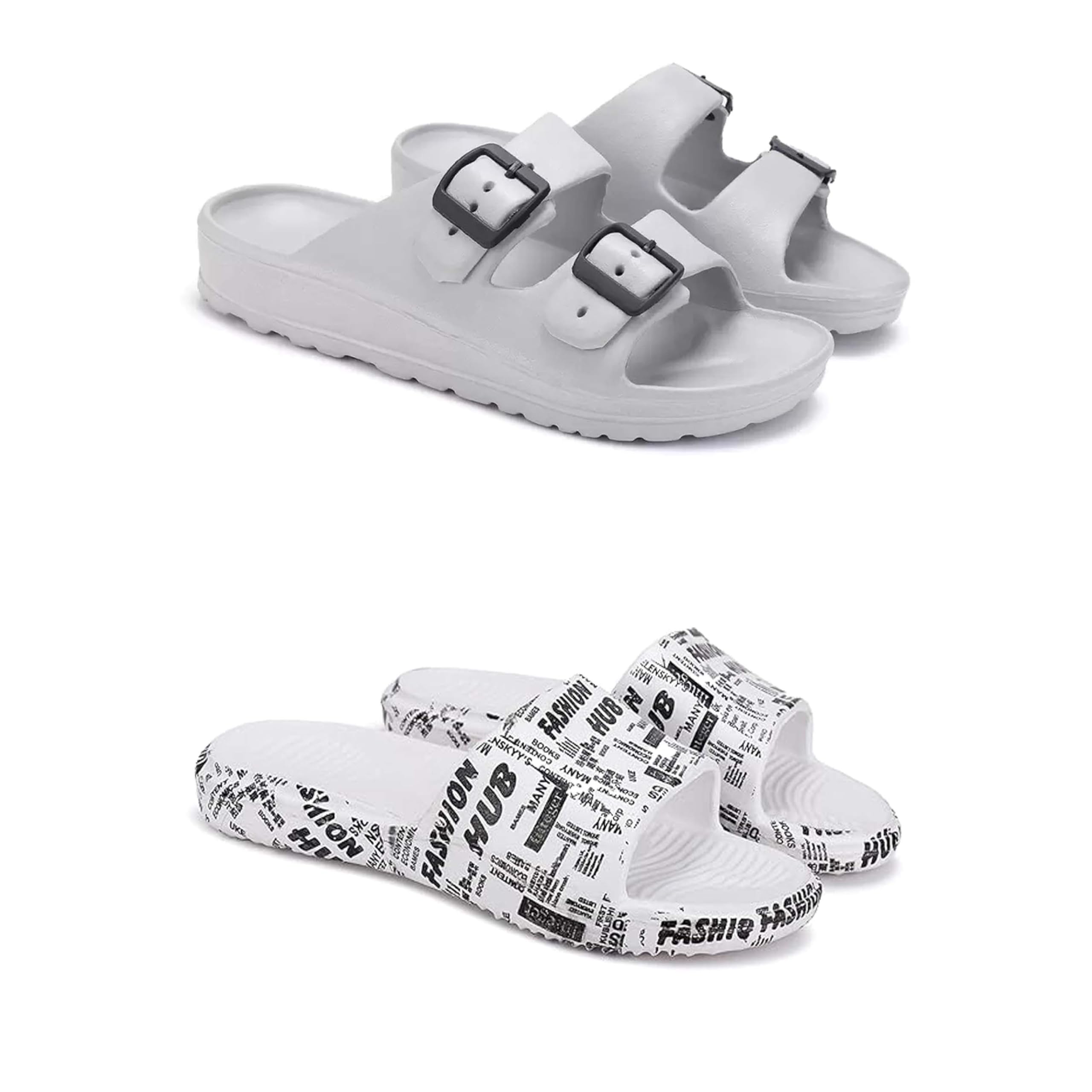 Men's Sandals | Lightweight Wear| Stylish & Easy to Wear For Men's PCV-SAN-(2-COMBO)-3114-3104-picture-41