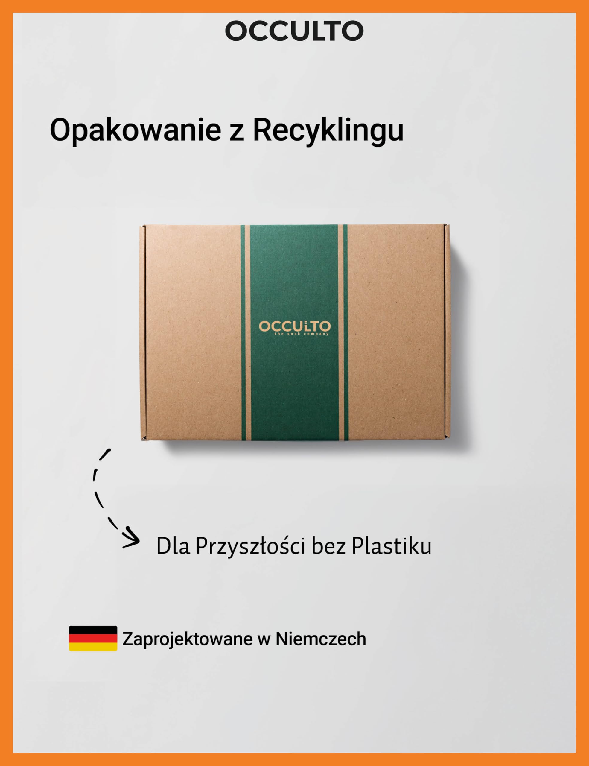 Occulto Klapki Spritz Motyw Damski & Męskie 1 pak (model: Lou)