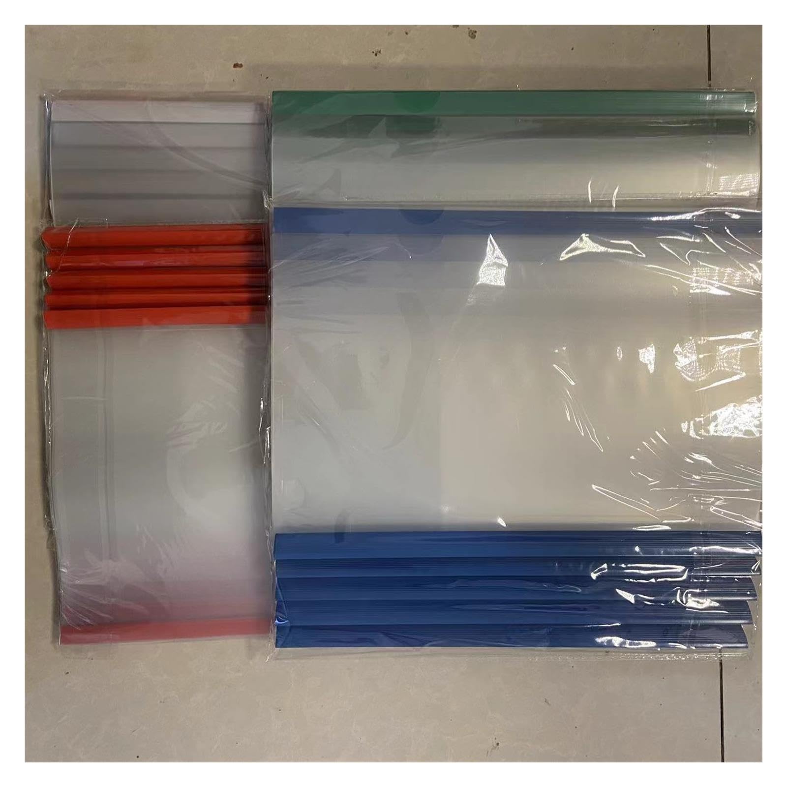 Dossier Transparent 20pcsA4 Pour Documents