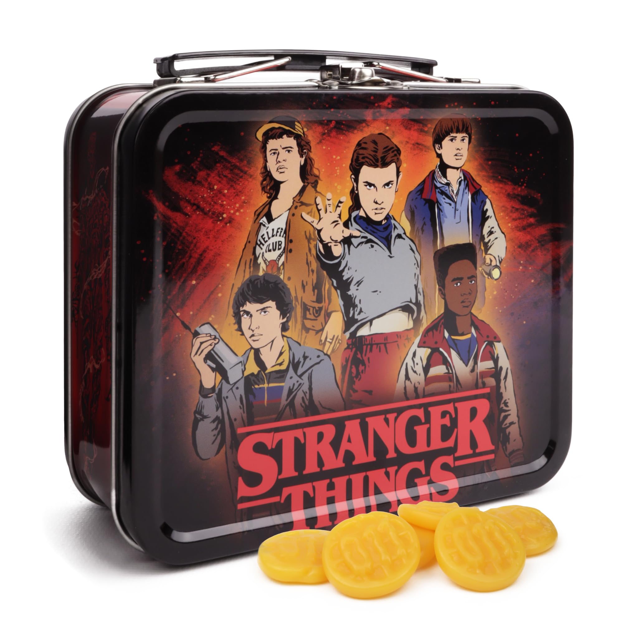 Amazon.com : Stranger Things Mini Lunch Box with Gummy Waffle