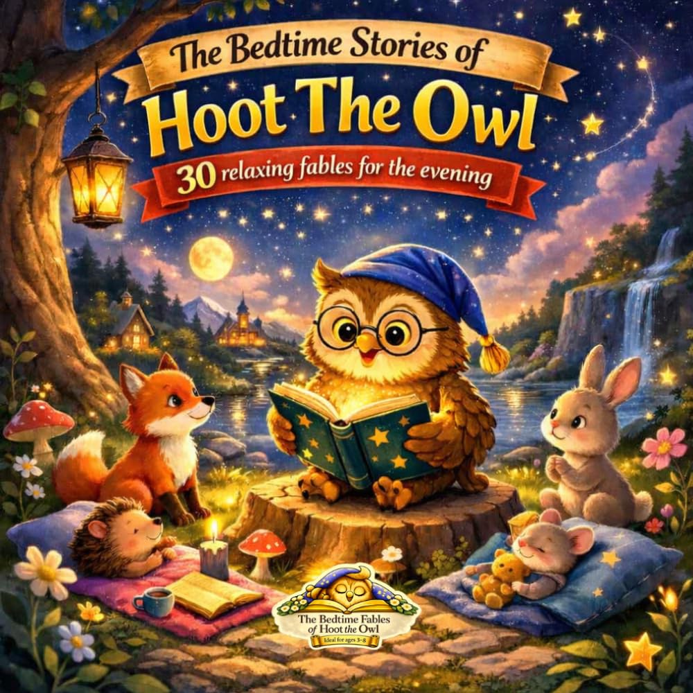 THE BEDTIME STORIES OF HOOT THE OWL: 30 relaxing fables for the evening