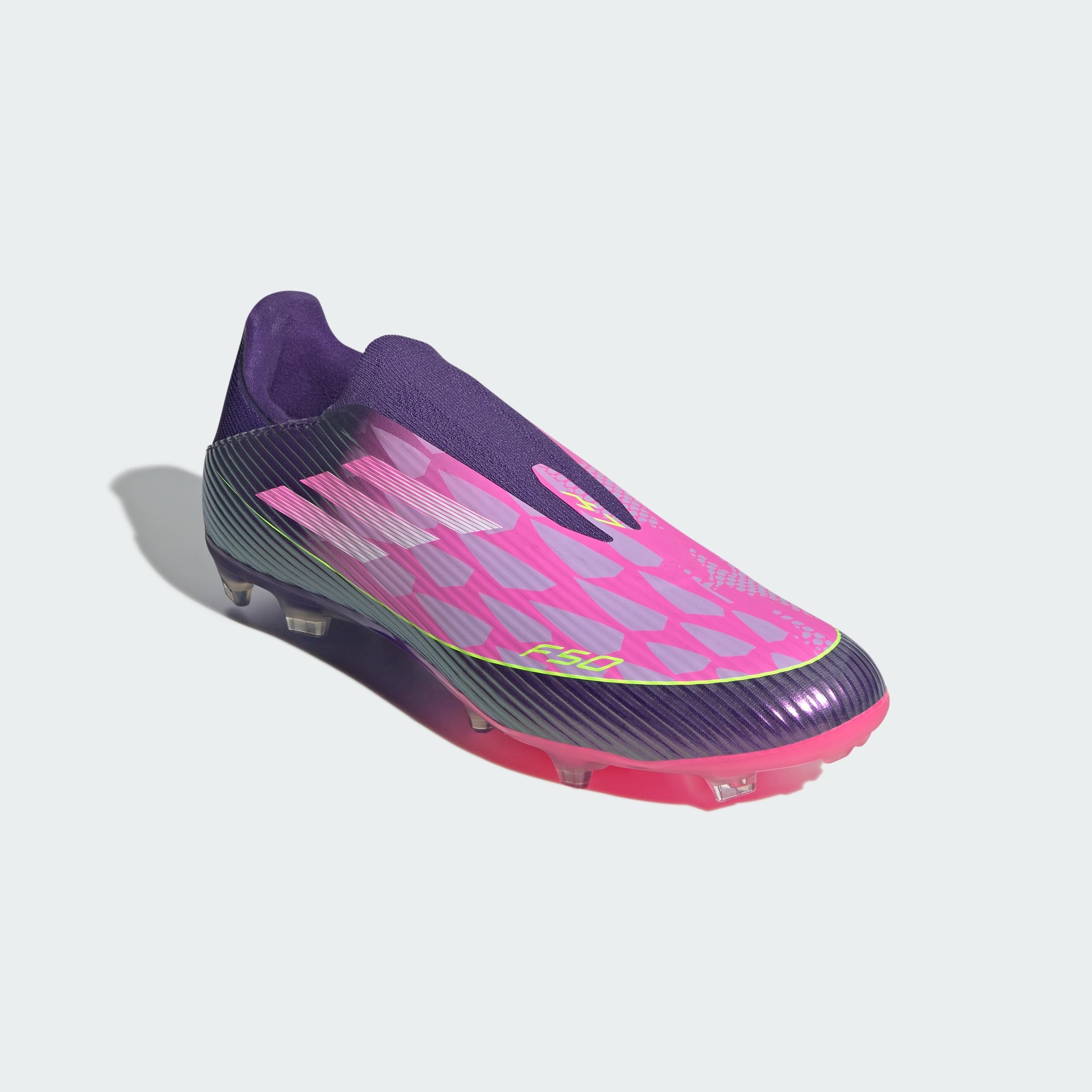 adidas Unisex Bota de fútbol sin Cordones F50 League césped Natural seco