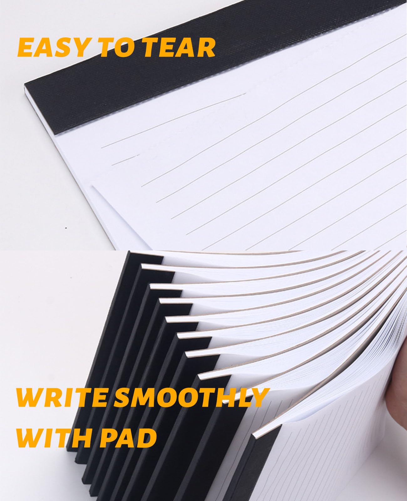 Porte-documents en cuir synthétique avec 30 pages de papier, organiseur de documents, organiseur de documents, classeur pour documents juridiques, téléphone, hommes et femmes (A4, rose)