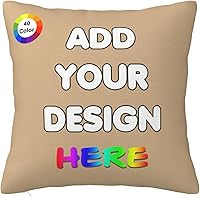 Vista 153 de Funda de almohada personalizada con nombre de texto fotográfico, funda de almohada impresa de dos lados para cumpleaños, Navidad, aniversario