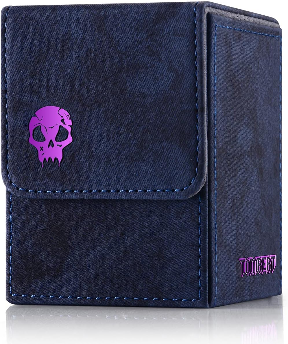 ZLCA Card Deck Box with Display Window,MTG Commander Deck