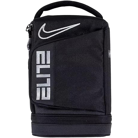 Hoops Elite Furl Pack Insulated Lunch Bag - Black