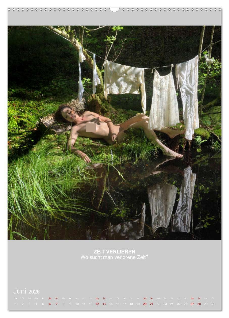 ZEIT METAPHERN (hochwertiger Premium Wandkalender 2026 DIN A2 hoch), Kunstdruck in Hochglanz: Ein philosophischer Kalender über die Zeit (CALVENDO Erotik)