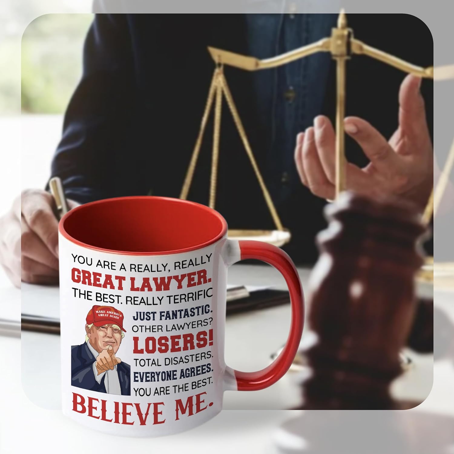 Lawyer Mug 11oz, Lawyer Gifts for Men Women, Christmas, Fathers Day, Mothers Day, Birthday Gifts for Lawyer, Attorney Gifts, Law Student Graduation, Lawyer Ceramic Mug - Image 6
