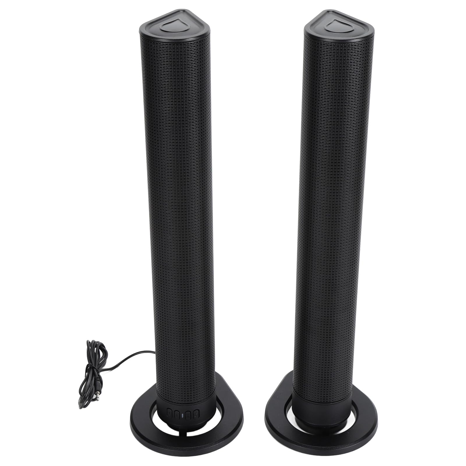 Focket Soundbar con Subwoofer Stereo Home Theater Speaker per TV Surround Surroy Shorable Soundbars per Casa con Output da 40W per Proiettori di Gioco di Film Musica